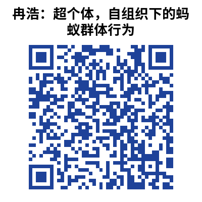 冉浩:超个体,自组织下的蚂蚁群体行为